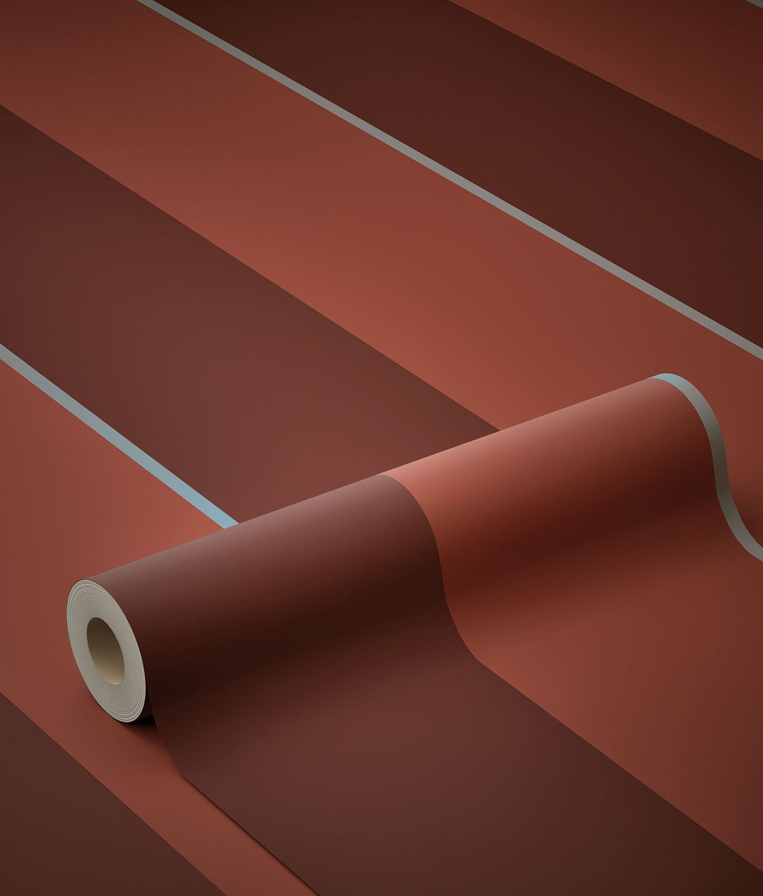 Bold Stripes Multicolor | Strepen behang door Frans Uyterlinde FU-011