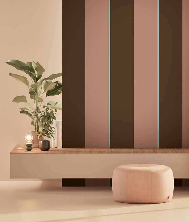 Bold Stripes Multicolor | Strepen behang door Frans Uyterlinde FU-012
