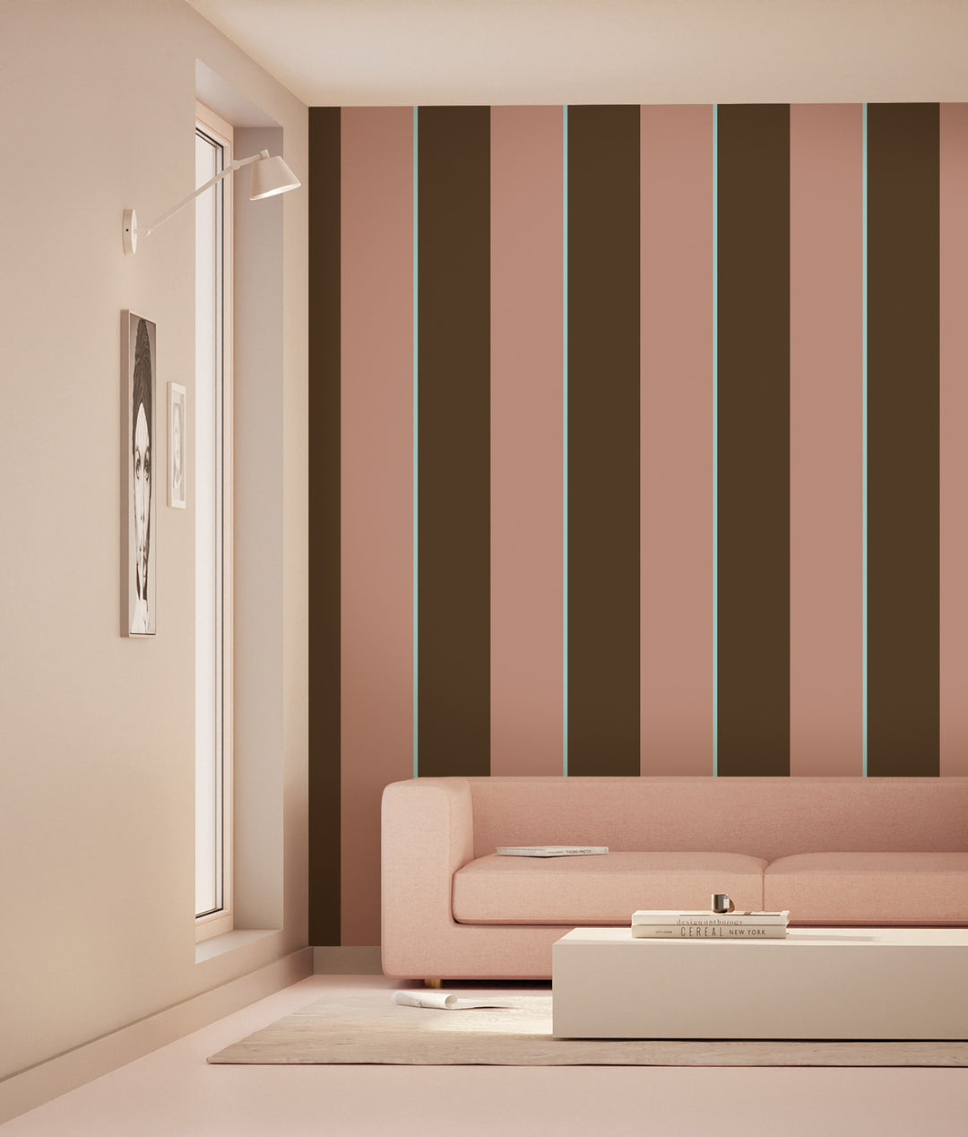 Bold Stripes Multicolor | Strepen behang door Frans Uyterlinde FU-012