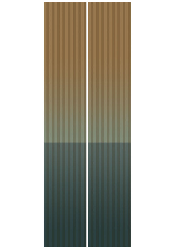 Gradient Stripes Multicolor | Strepen behang door Frans Uyterlinde FU-018