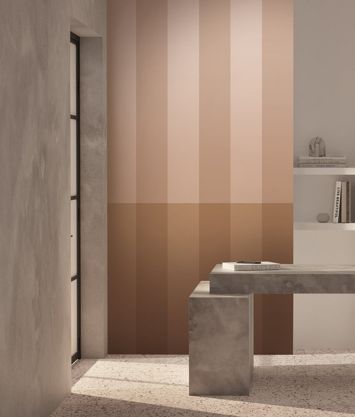 Gradient Stripes Multicolor | Strepen behang door Frans Uyterlinde FU-019