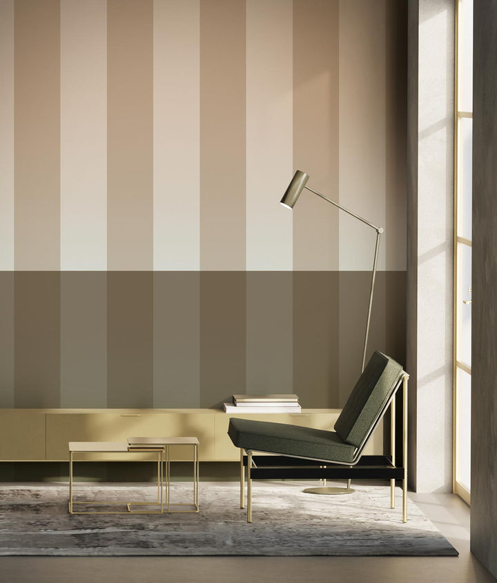 Gradient Stripes Multicolor | Strepen behang door Frans Uyterlinde FU-021