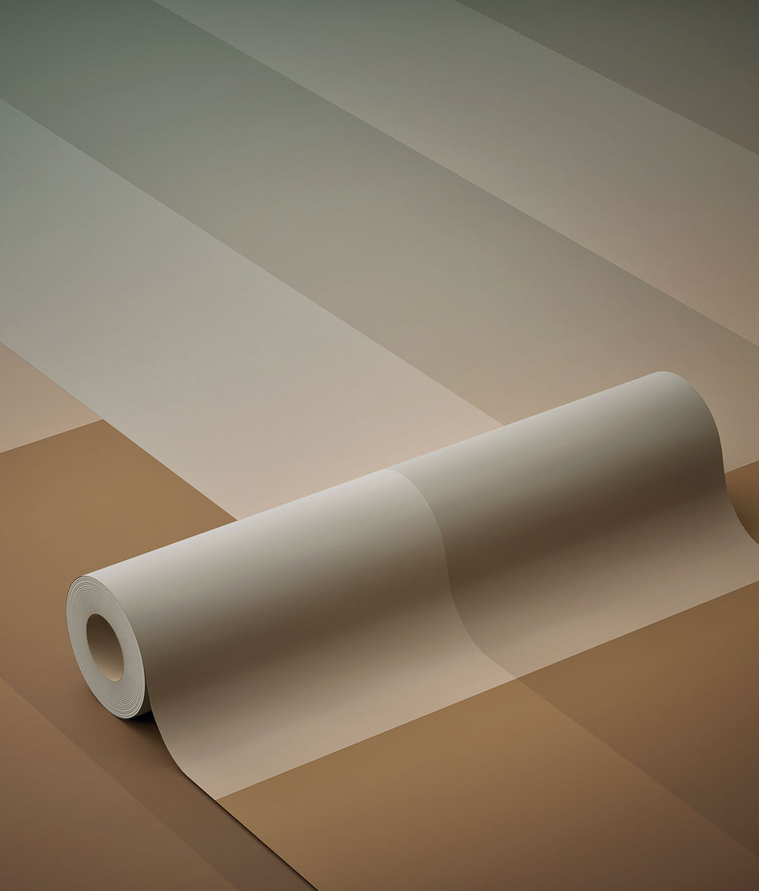 Gradient Stripes Multicolor | Strepen behang door Frans Uyterlinde FU-022