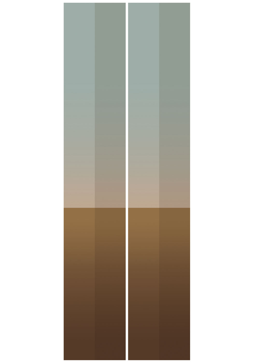 Gradient Stripes Multicolor | Strepen behang door Frans Uyterlinde FU-022