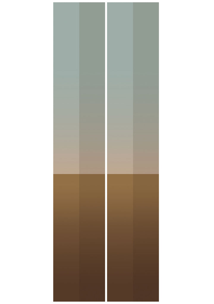 Gradient Stripes Multicolor | Strepen behang door Frans Uyterlinde FU-022