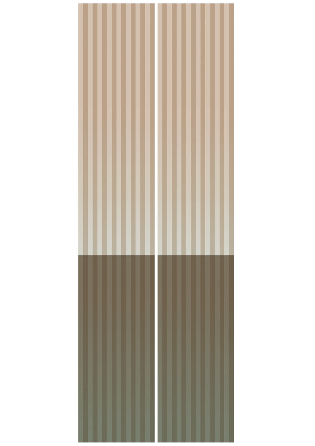 Gradient Stripes Multicolor | Strepen behang door Frans Uyterlinde FU-023