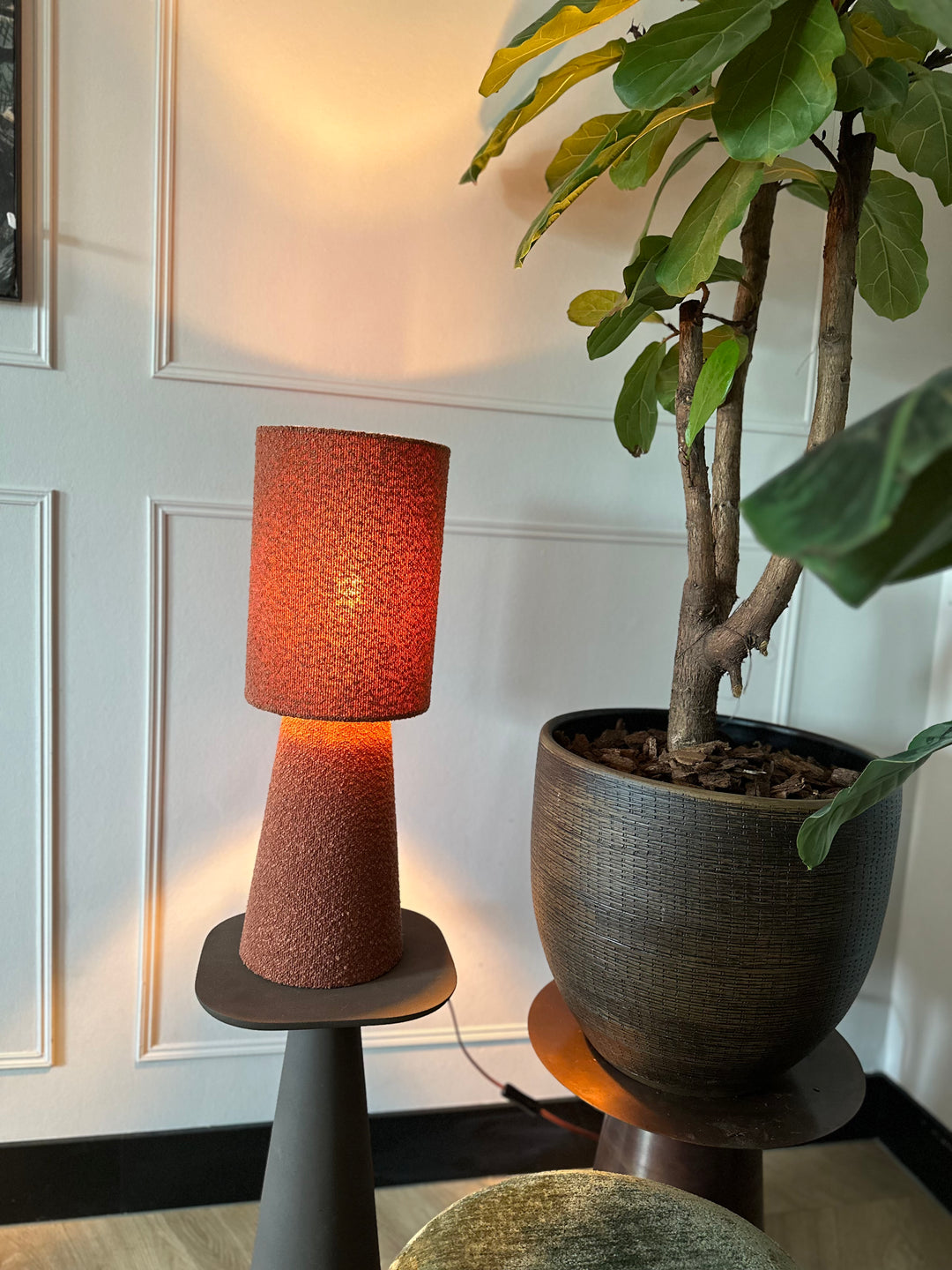 Light & living Tafellamp Mickey boucle Terra