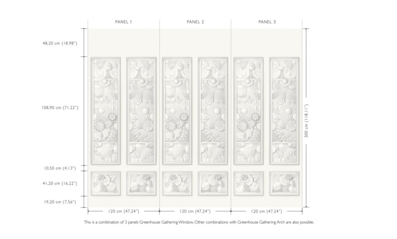 Arte Moooi Greenhouse Gathering Window Forest Green MO5050