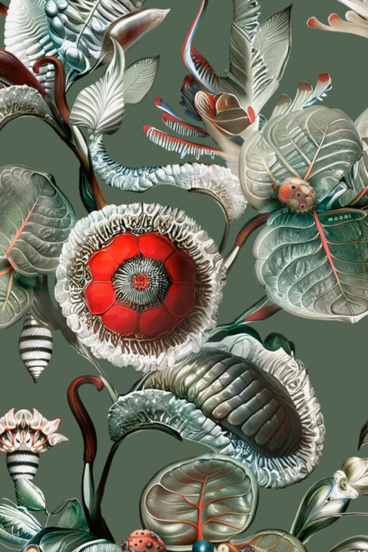 Arte Moooi Green House behang Coccinella Bella MO5001