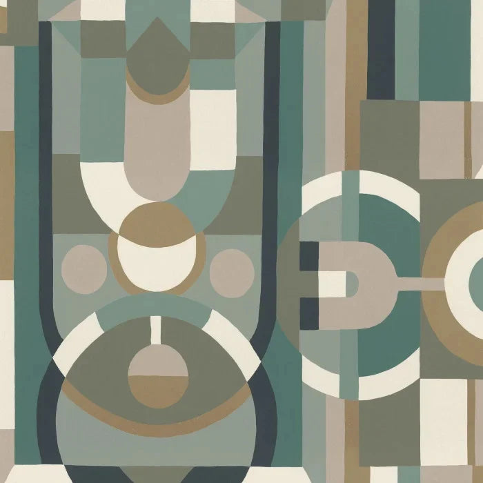 Casamance Faubourg Des Lumieres behang Vitrail 76250202