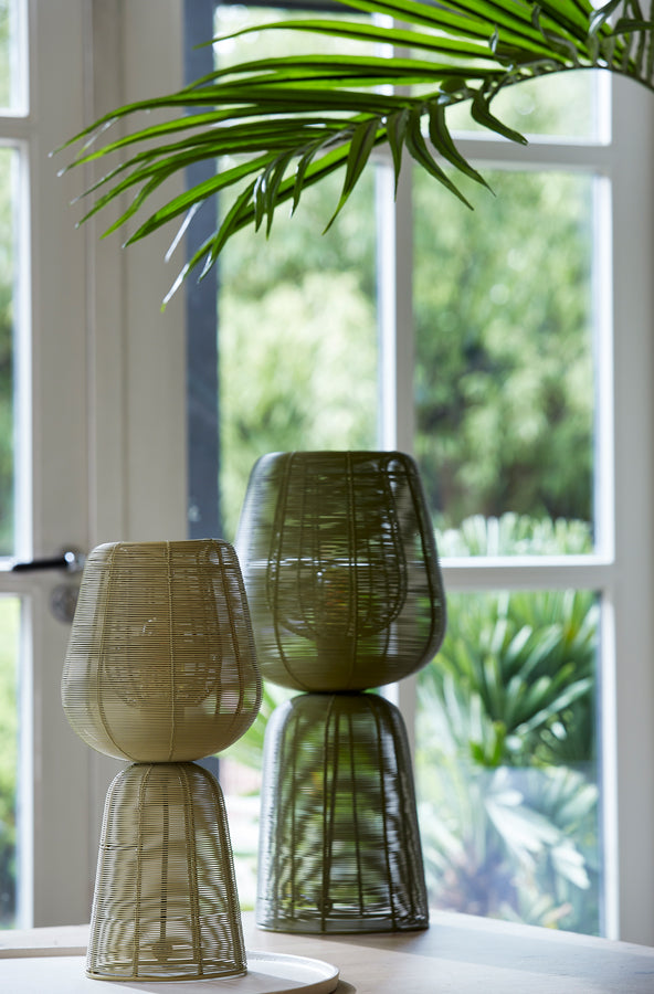 Tafellamp Aboso - Groen - Ø24cm