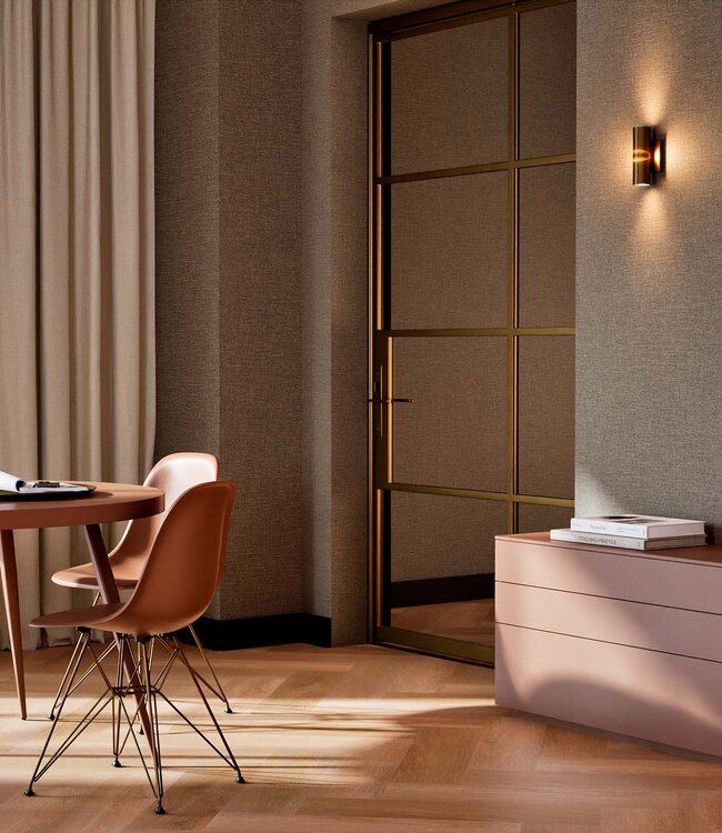 Kek Amsterdam Behang linnen look Natural Chique, New Jersey SW-014