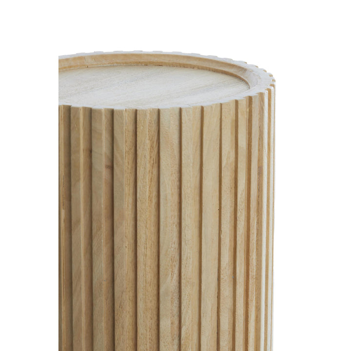 Side table Kiyose - Naturel - Ø33cm