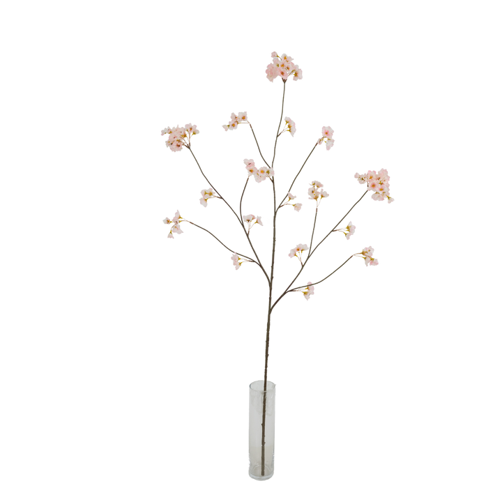 Bloesemtak roze 130cm (set van 3)