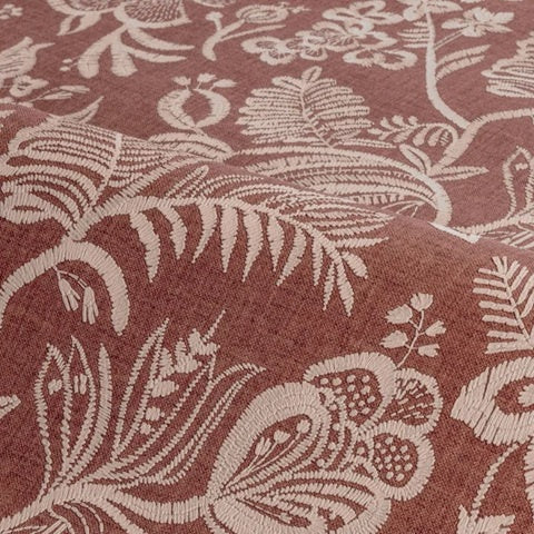 Casamance Broderies behang Pastel Tabac 76960814
