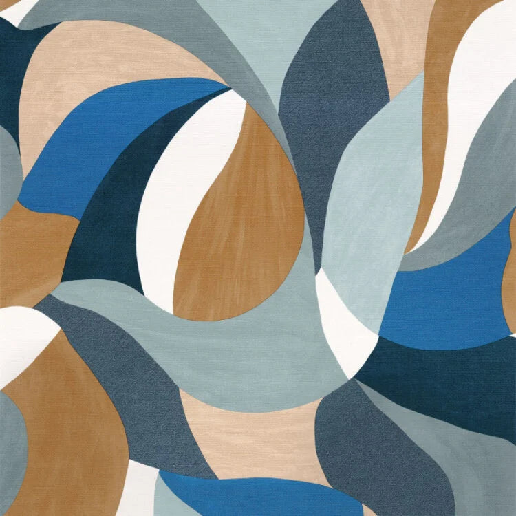 Casamance Mandorla Pierre bleue / camel - 76200508