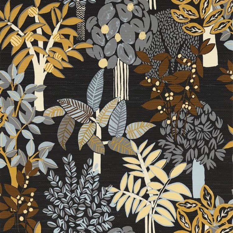 Casamance Peradeniya Noir/Acier - 75940610