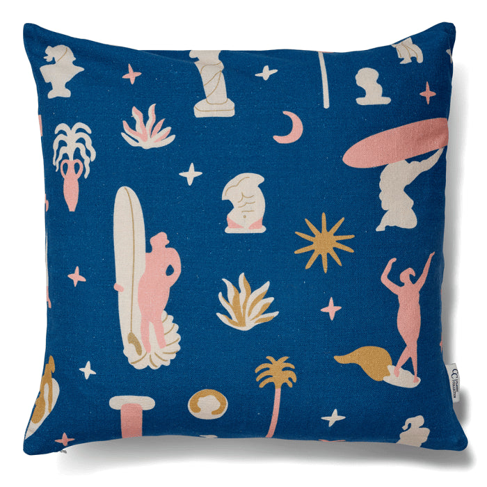 Kussenhoes Antiek Blauw