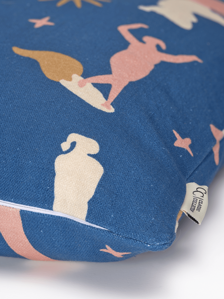 Kussenhoes Antiek Blauw