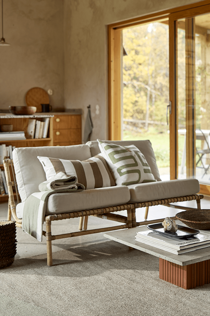 Classic collection luxe Kussenhoes Gestreept Beige