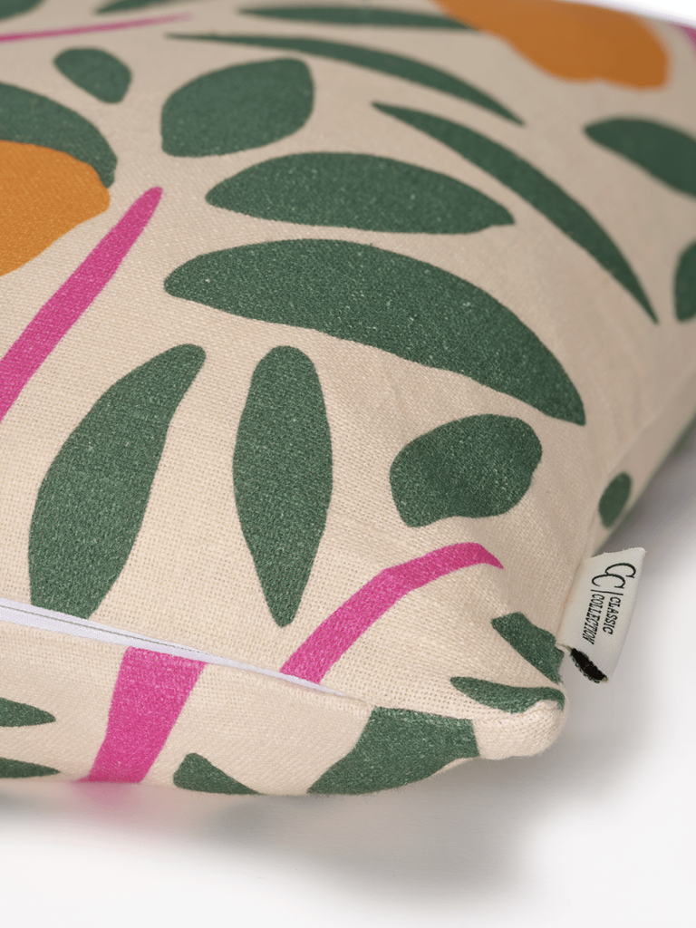 Kussenhoes Zonnige Citrus Groen