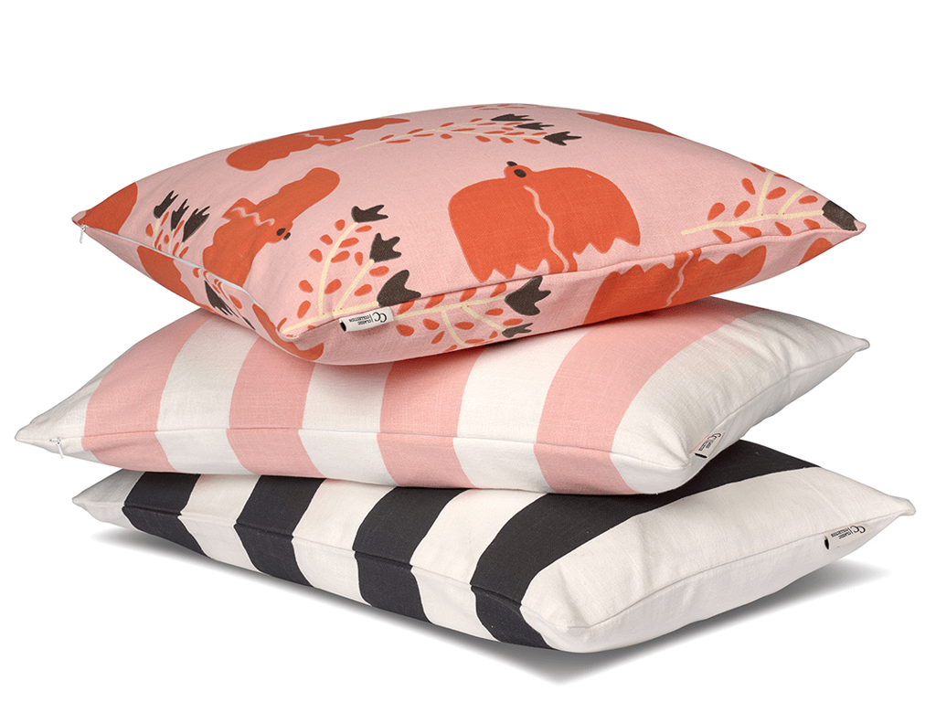 Kussenhoes Tori Roze