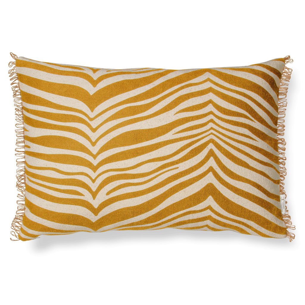 Kussen Zebra Geel