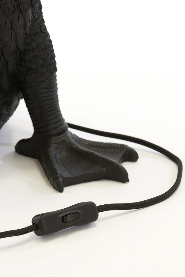 Tafellamp Eend - Zwart -