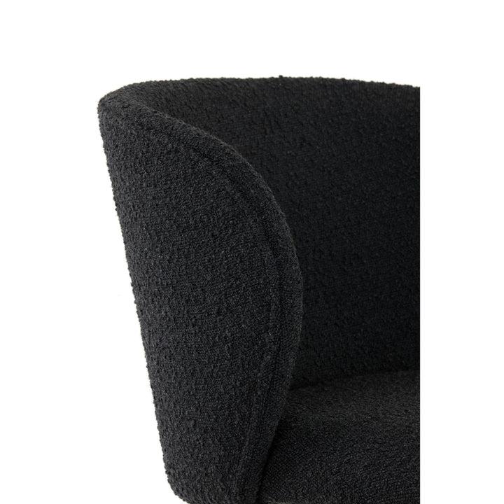 Eetkamerstoel Elyna set van 2 - Zwart