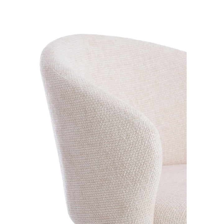 Eetkamerstoel Radaja - Crème - 58x58x78cm