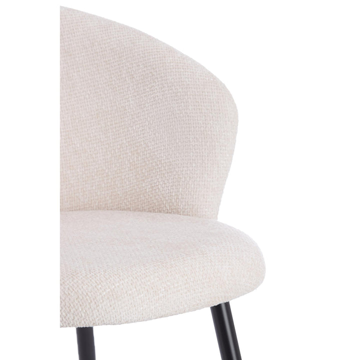 Eetkamerstoel Radaja - Crème - 58x58x78cm