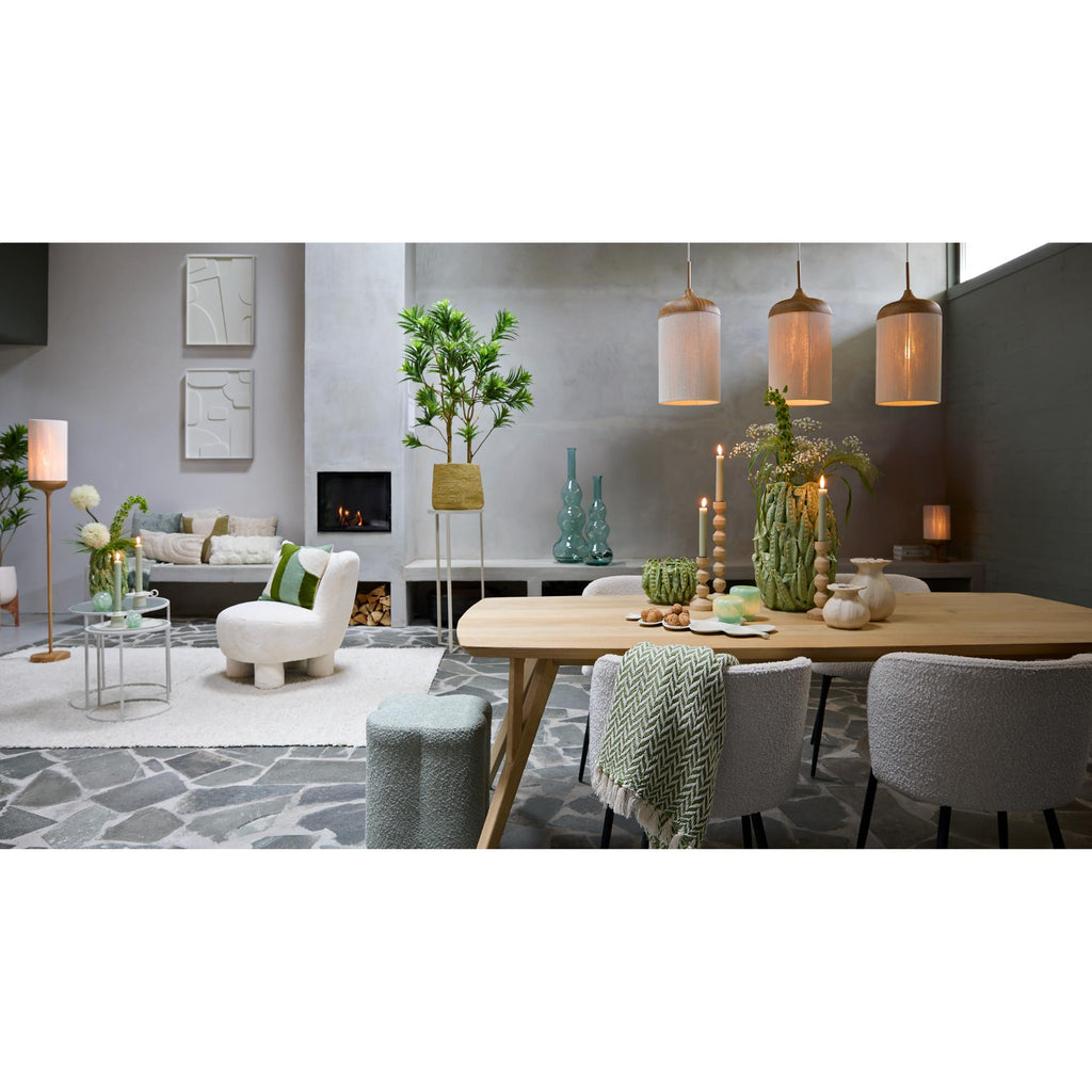 Eetkamerstoel Radaja - Crème - 58x58x78cm