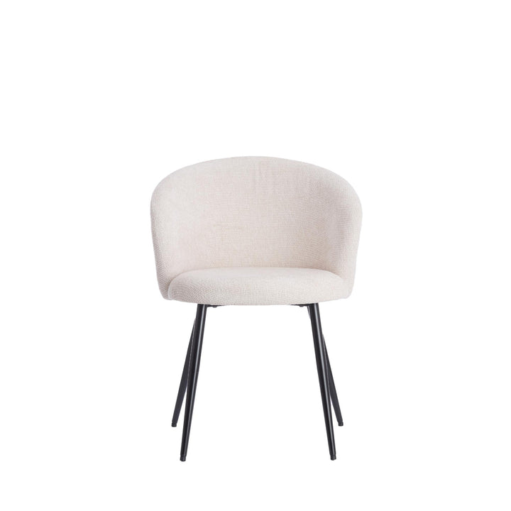 Eetkamerstoel Radaja - Crème - 58x58x78cm