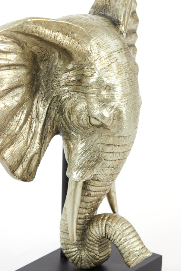 Ornament Olifant - Goud - 30x15x35.5cm