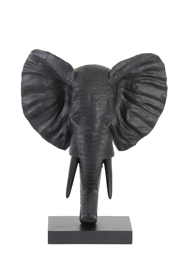 Ornament Olifant - Zwart