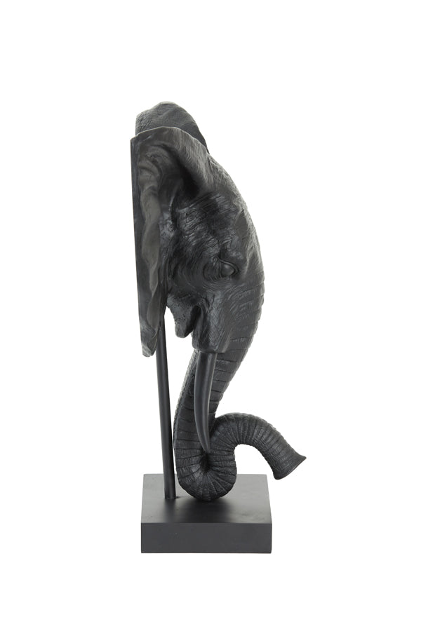 Ornament Olifant - Zwart