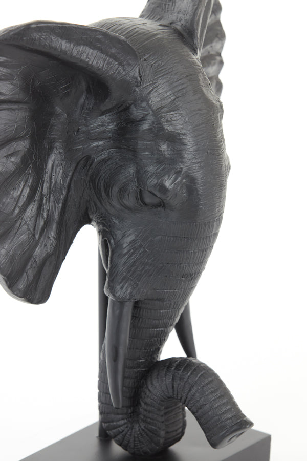 Ornament Olifant - Zwart