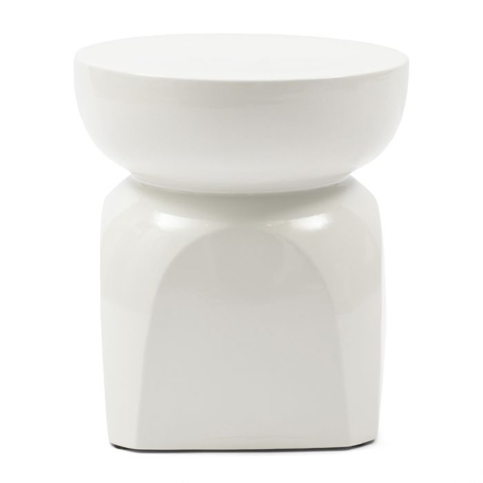 Riviera Maison Porto bijzettafel wit