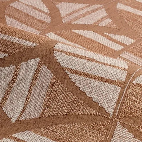 Casamance Broderies behang Filandra Terre de sienne 76982650