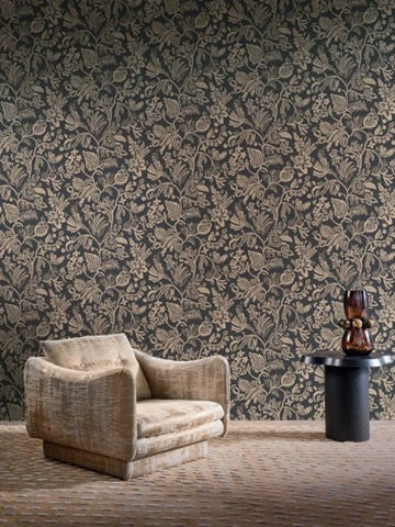Casamance Broderies behang Pastel Ebene 76961120