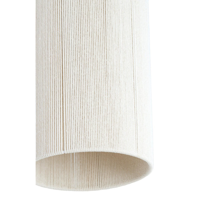 Hanglamp Dania - Bruin/Crème - Ø27.5x52cm