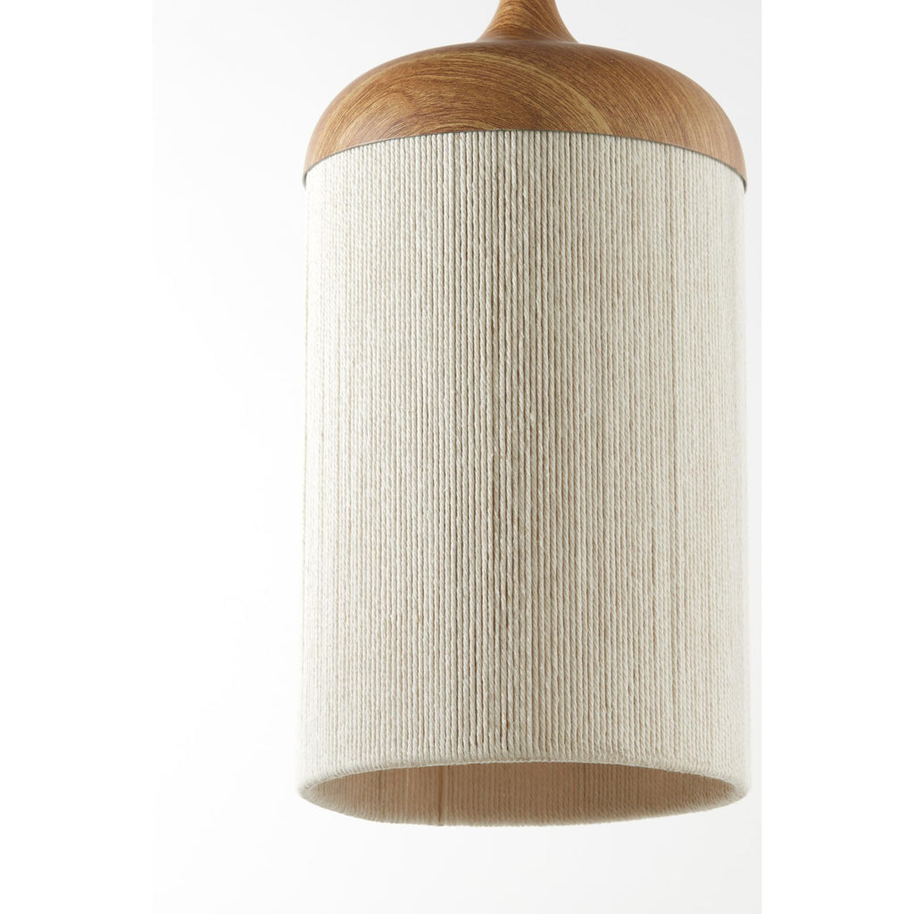 Hanglamp Dania - Naturel/Crème - 90x22x32cm - 3L