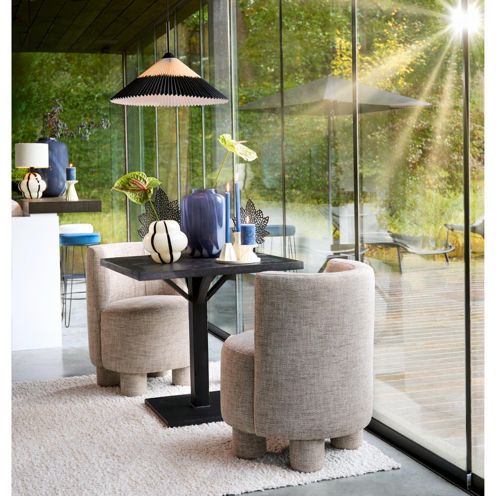 Light & Living Hanglamp Geplisseerd - Naturel - Ø60cm