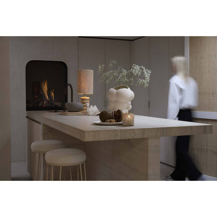 Light & Living barkruk Alice bouclé cream + cream