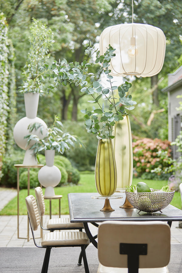 Vaas Kavandu - Grijs - 38x17,5x79,5cm