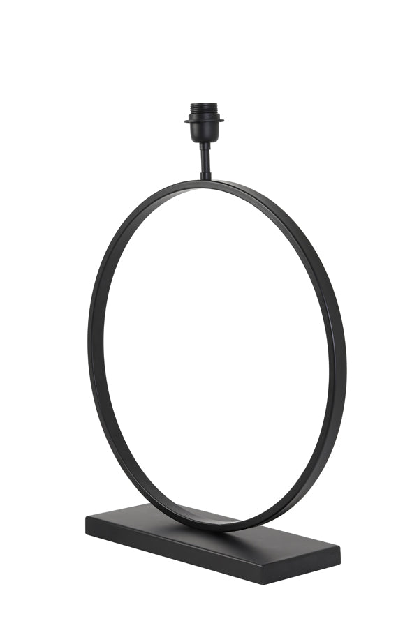 Lampvoet Liva - Mat Zwart - 50x15x59cm