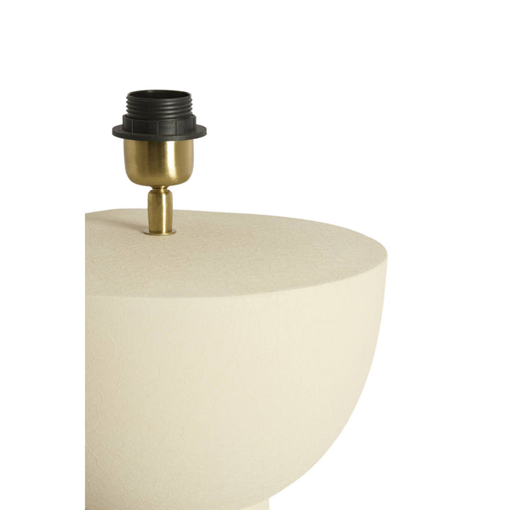 Lamp base Ø31x25 cm ISMARA matt cream