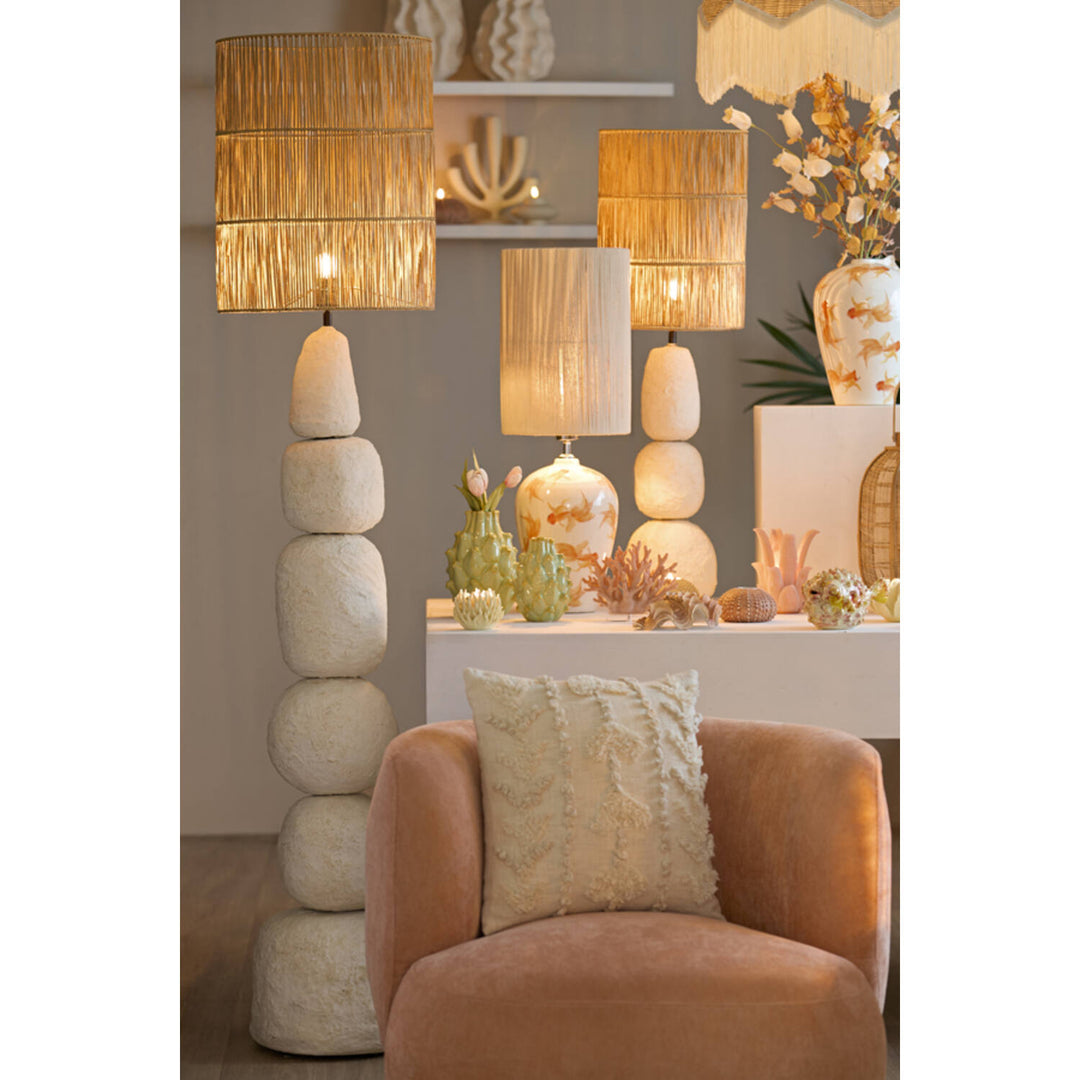 Vloerlamp Ø30x135 cm MARREE crème
