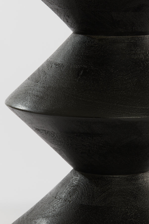 Side table Larus - Zwart - Ø40cm