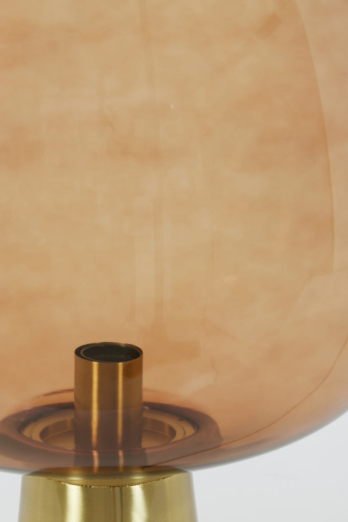 Tafellamp Maysony - Bruin - Ø40cm XL